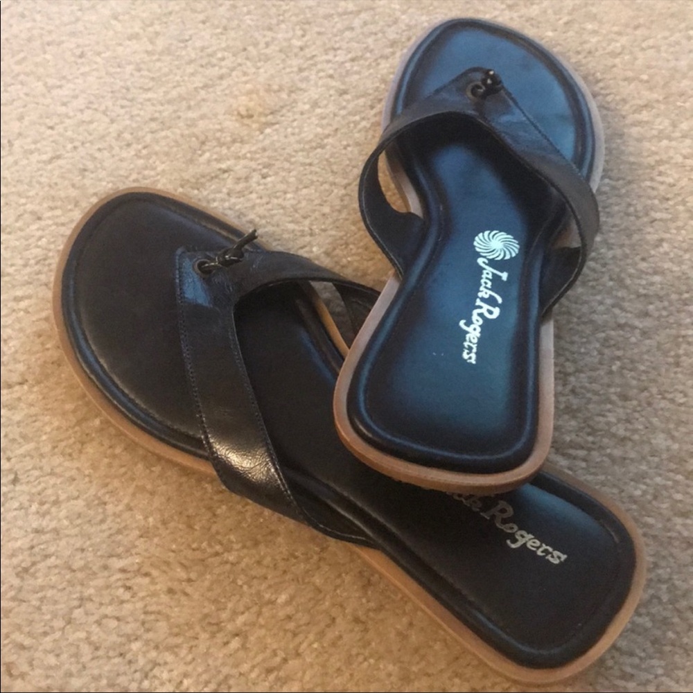Jack Rogers flip flop type sandals Size 7N